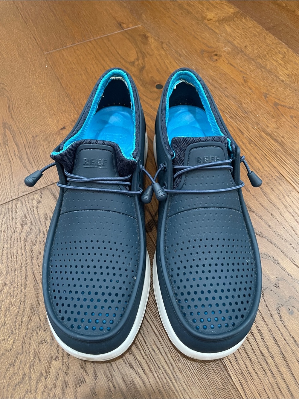 REEF Men’s Size 10 Casual Slip-On Shoes Navy Blue Comfort